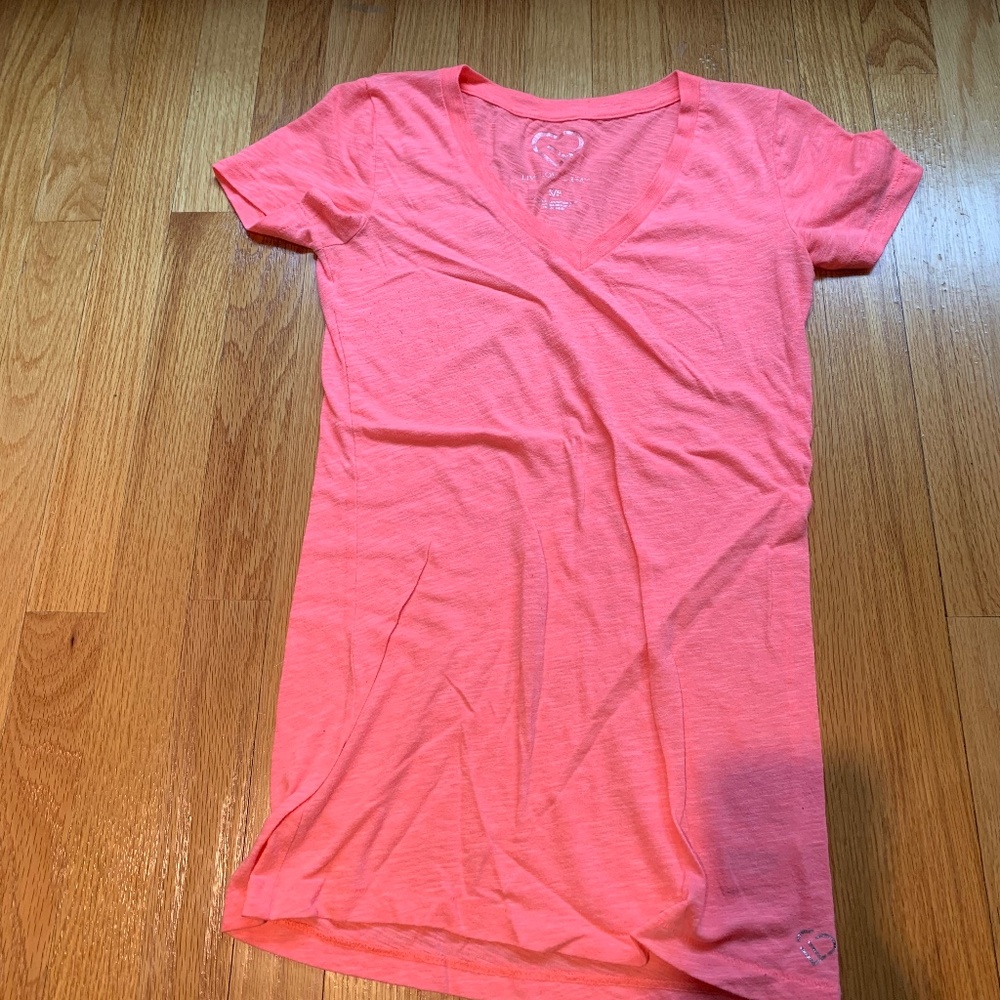 Aeropostale Short Sleeve V Neck Top